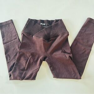 Popflex crisscross hourglass seamless leggings